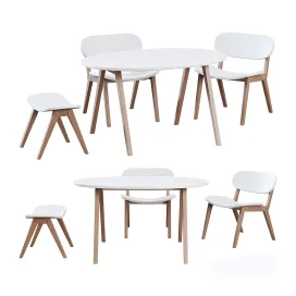 Ellipse table chair classic